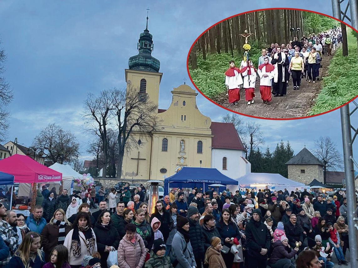 Mieszkańcy Tarnowa Opolskiego podczas Marcinków — lampiony, koncerty i tradycyjne rogale świętomarcińskie przygotowane przez stowarzyszenie.