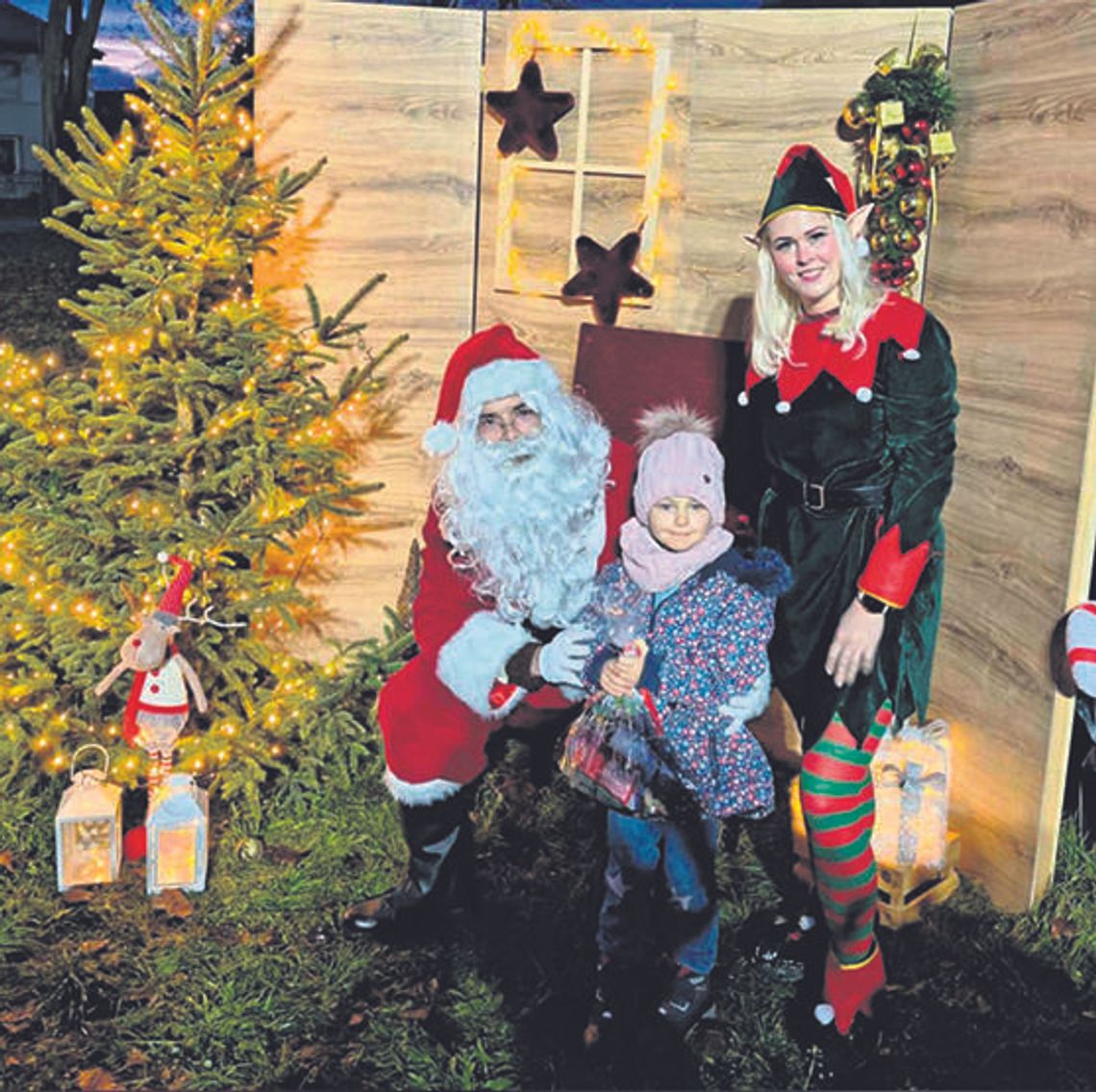 Święty Mikołaj odwiedził wszystkie sołectwa gminy Turawa Święty Mikołaj odwiedził wszystkie sołectwa gminy Turawa