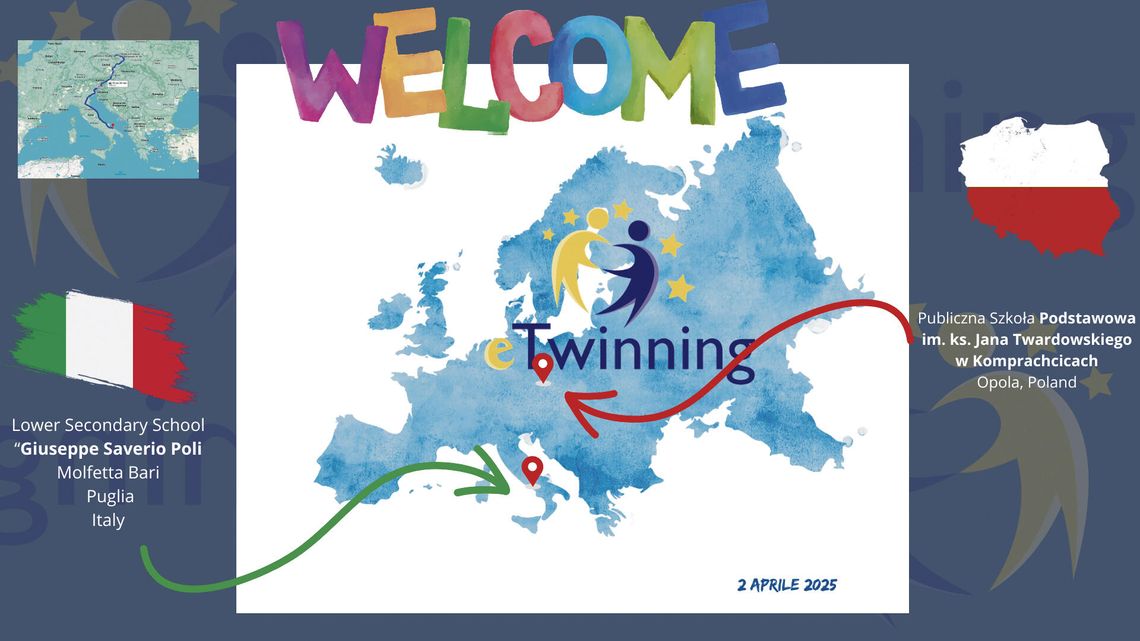 Szkoła z Komprachcic współtworzy międzynarodowy projekt eTwinning