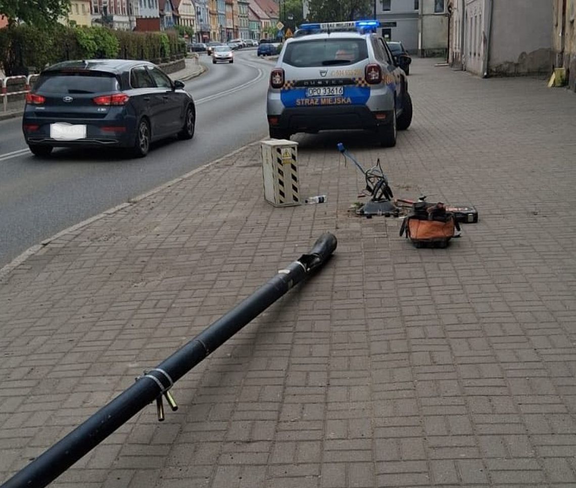Tajemnicze zdarzenie w centrum Niemodlina
