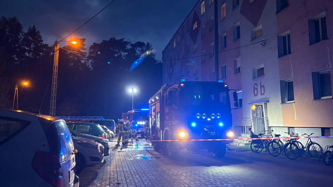 Tragedia w Tarnowie Opolskim. 76-letnia kobieta nie żyje po pożarze mieszkania