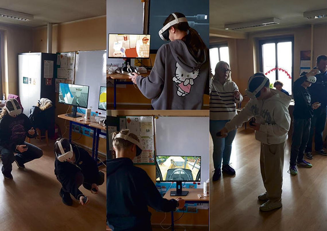 Uczniowie „odwiedzili” zawody bez wychodzenia ze szkoły