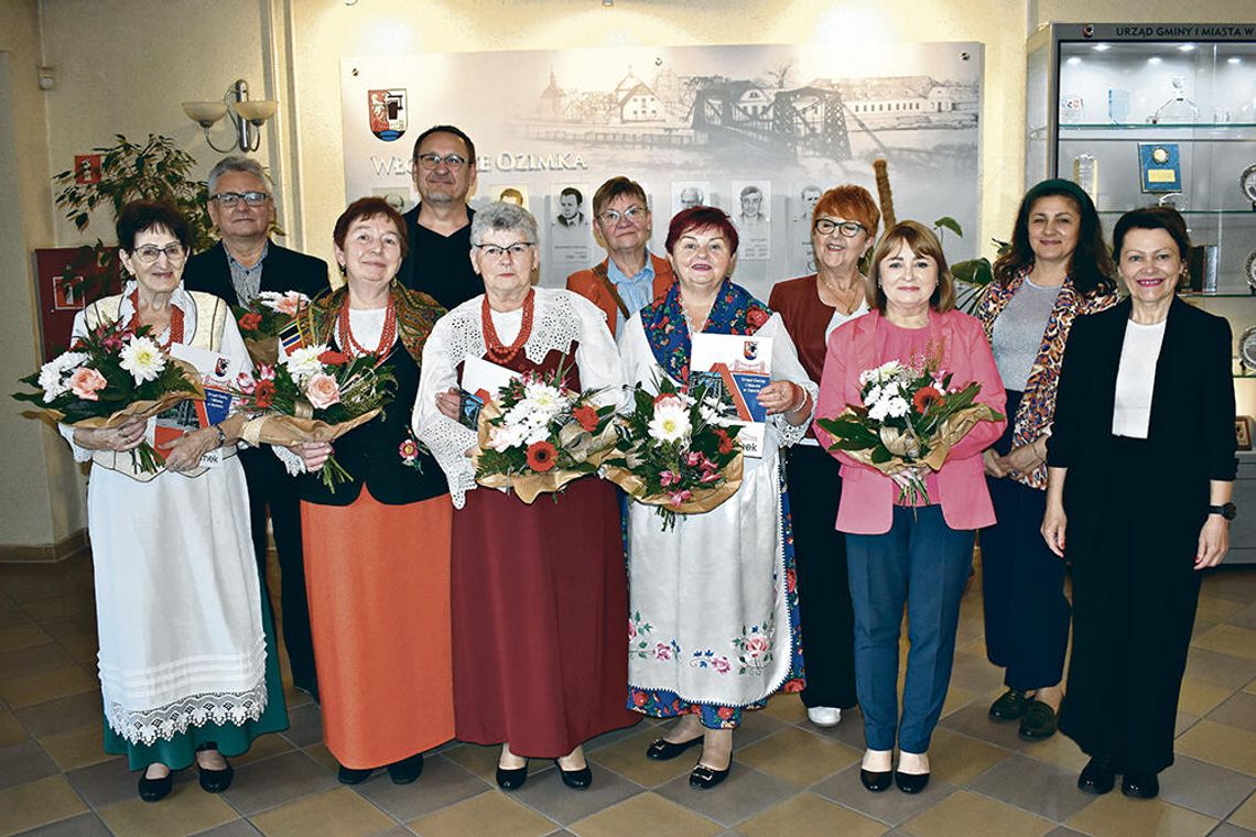 Uroczystość wręczenia nagród kulturalnych w Ozimku