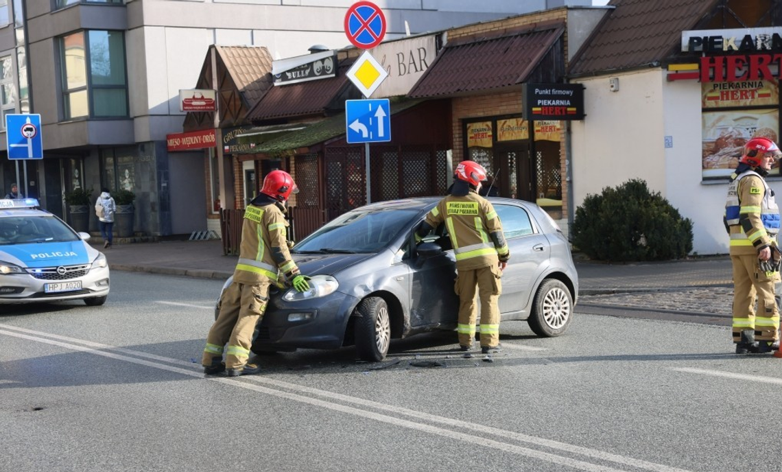 Wypadek na skrzyżowaniu w Opolu