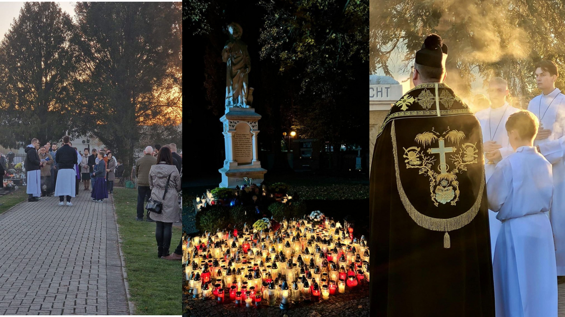 [ZDJĘCIA] Wszystkich Świętych w powiecie opolskim: czas zadumy i refleksji na lokalnych cmentarzach