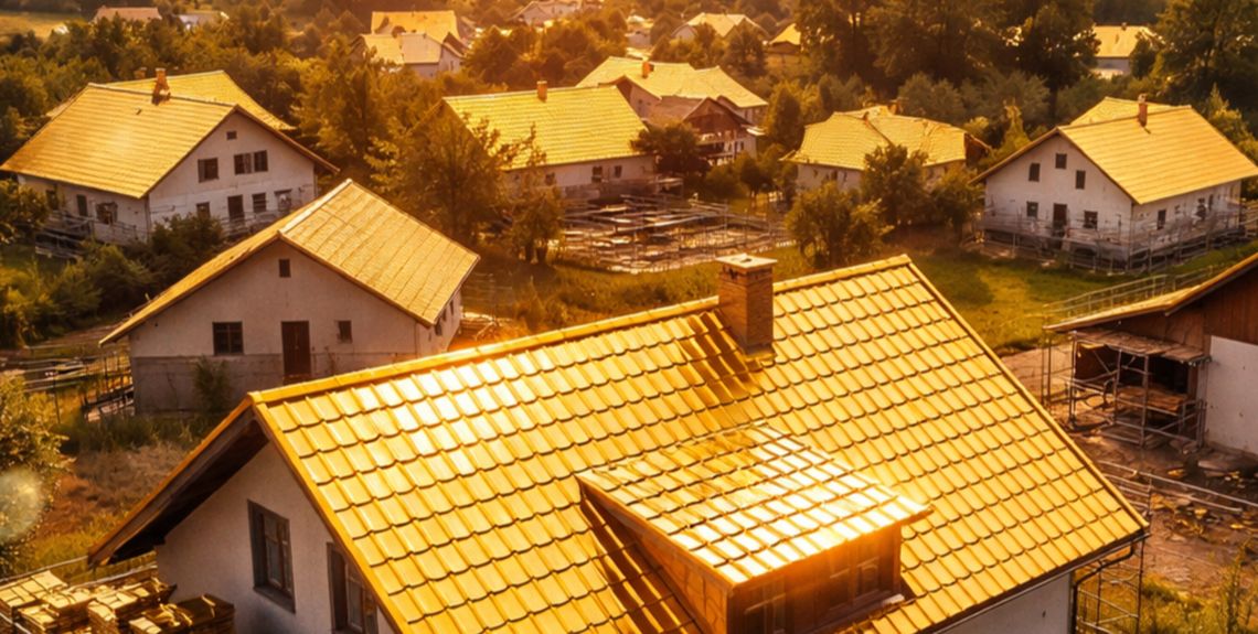 Złota rewolucja w Złotnikach. Każdy będzie musiał mieć złoty dach