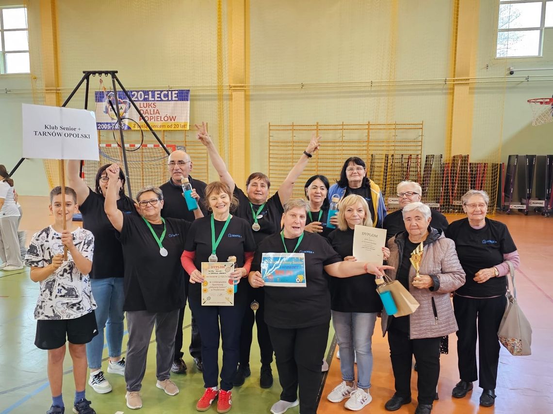Złoto i radość na aktywnej olimpiadzie seniorów Złoto i radość na aktywnej olimpiadzie seniorów