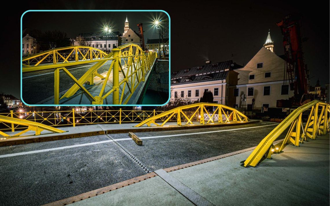 Żółty Mostek znów połączy brzegi Młynówki. Znamy nowe zasady ruchu